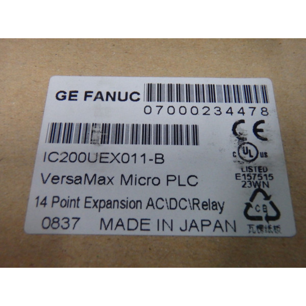 GE FANUC IC200UEX011