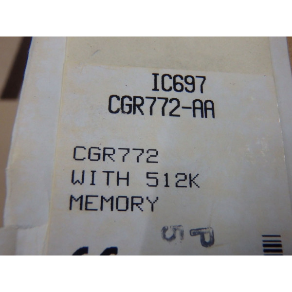 GE FANUC IC697CGR772-AA