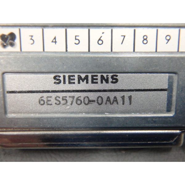 SIEMENS 6ES5760-0AA11