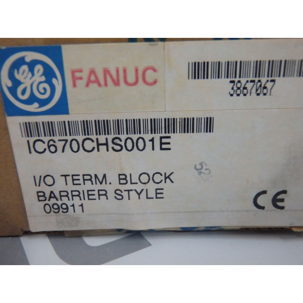 GE FANUC IC670CHS001