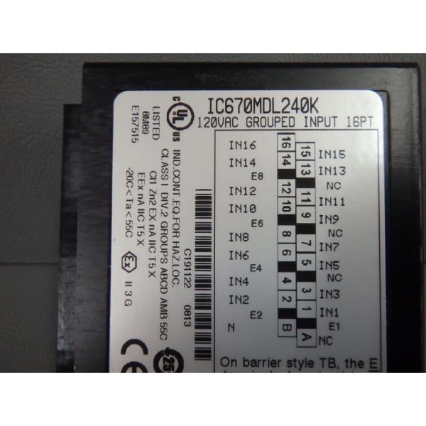 GE FANUC IC670MDL240