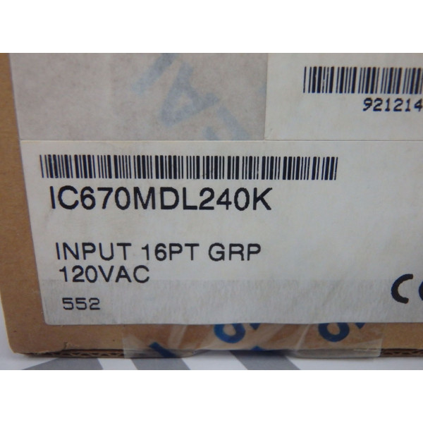 GE FANUC IC670MDL240