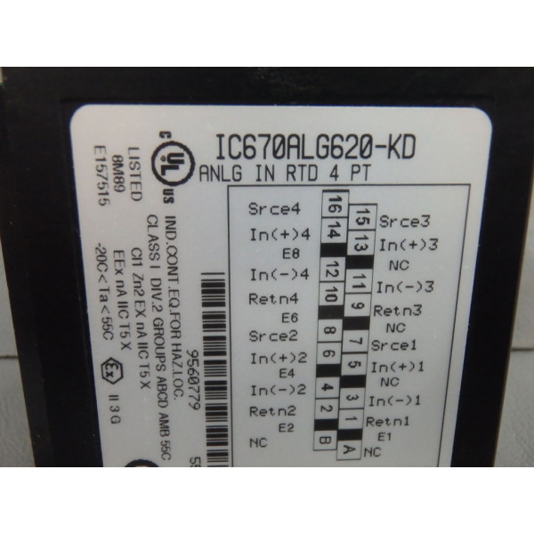 GE FANUC IC670ALG620