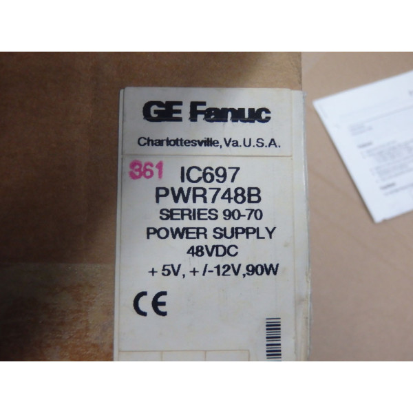 GE FANUC IC697PWR748