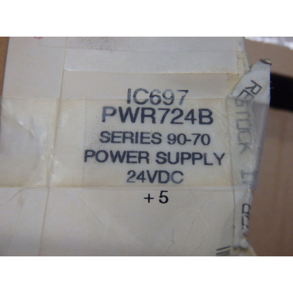 GE FANUC IC697PWR724