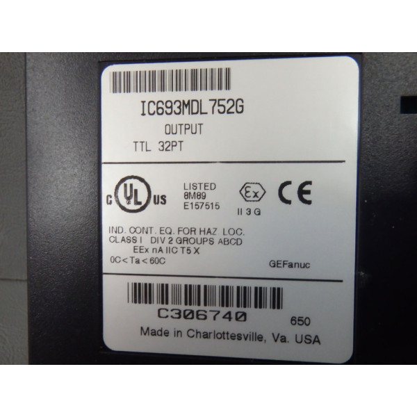 GE FANUC IC693MDL752