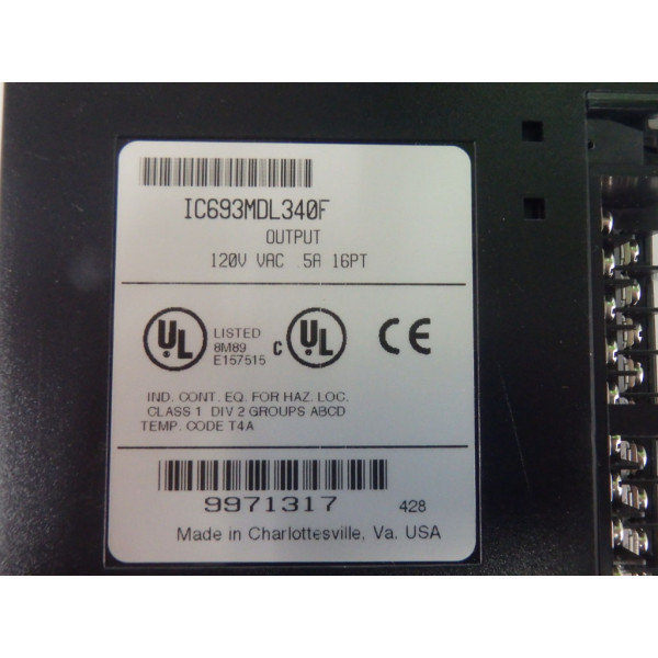 GE FANUC IC693MDL340