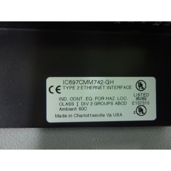 GE FANUC IC697CMM742GH