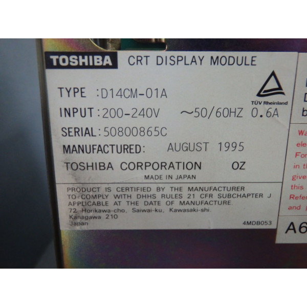 TOSHIBA D14CM-01A