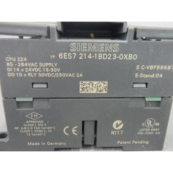 SIEMENS 6ES7214-1BD23-0XB0