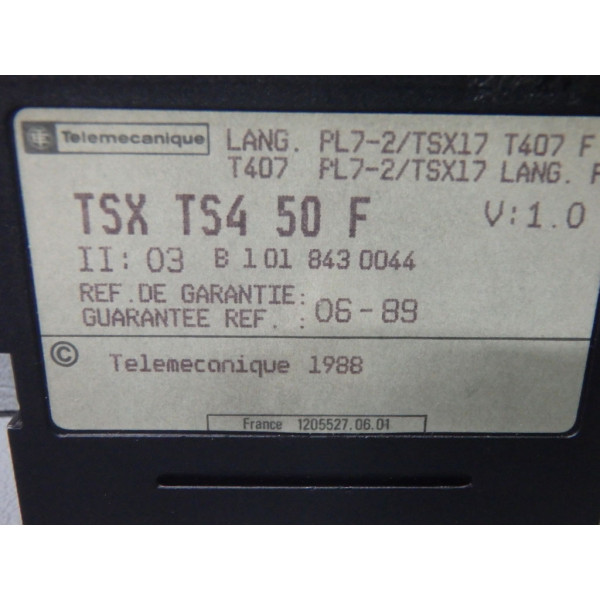 TÉLÉMÉCANIQUE  TSXTS450F