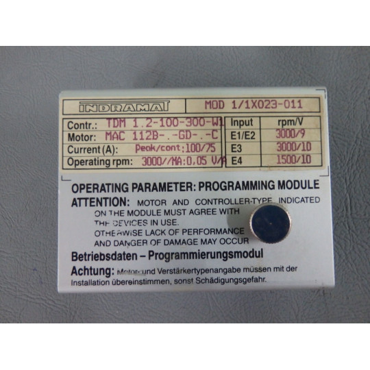 INDRAMAT MOD1/1X023-011