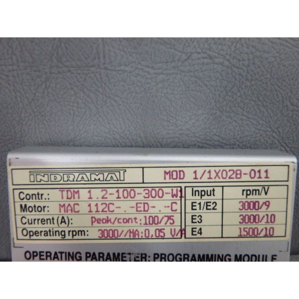 INDRAMAT MOD1/1X028-011