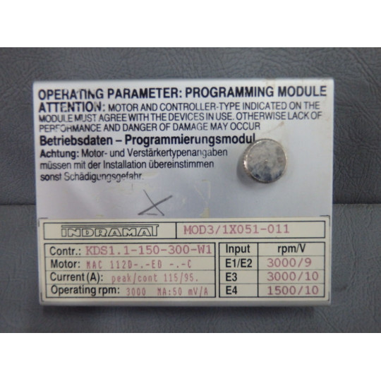 INDRAMAT MOD3/1X051-011