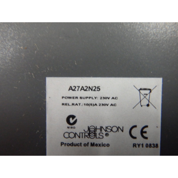 JOHNSON CONTROLS A27A2N25