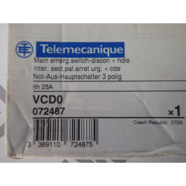 TÉLÉMÉCANIQUE  072487