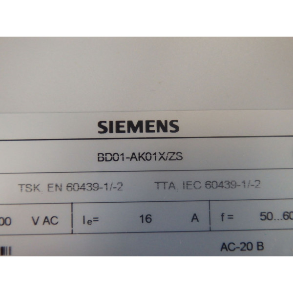 SIEMENS BD01-AK01X/ZS