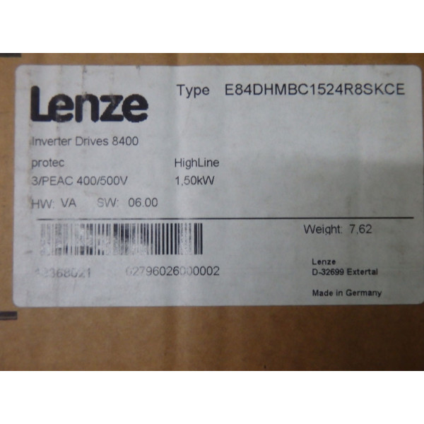 LENZE E84DHMBC1524R8SKCE