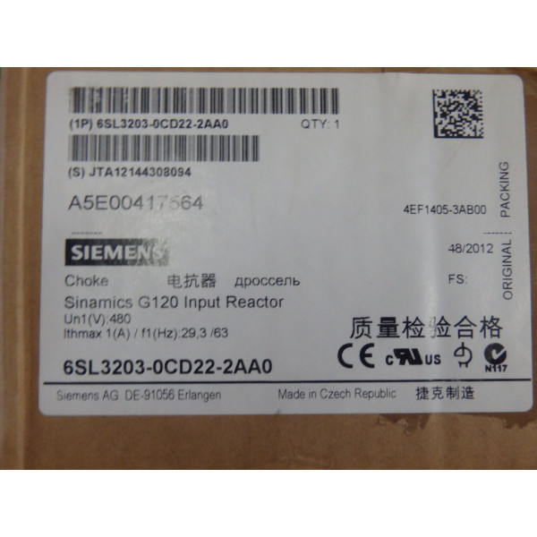 SIEMENS 6SL3203-0CD22-2AA0