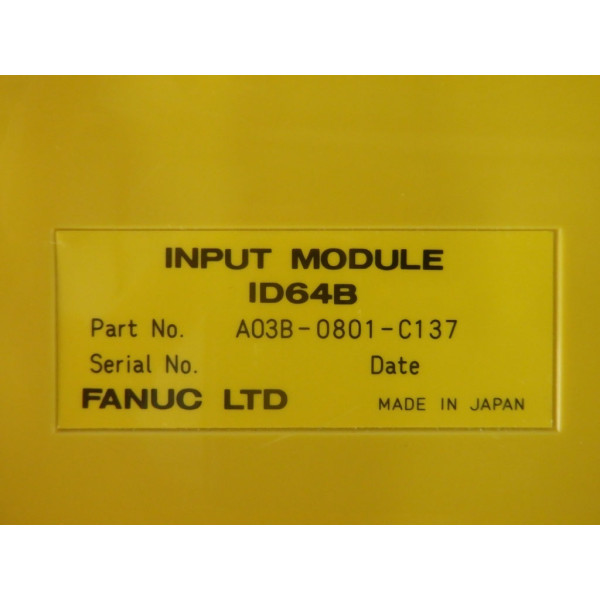 FANUC A03B-0801-C137