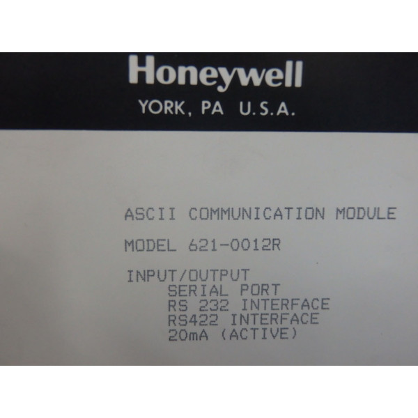 HONEYWELL 621-0012R