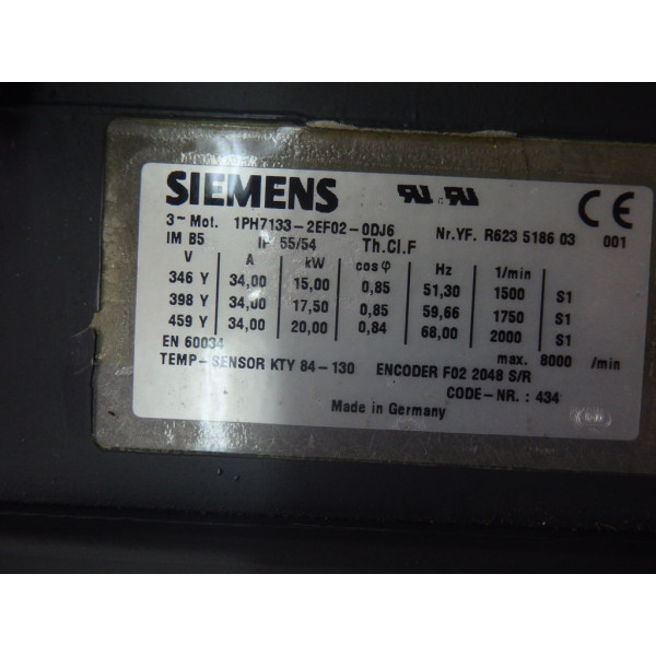 SIEMENS 1PH7133-2EF02-0DJ6