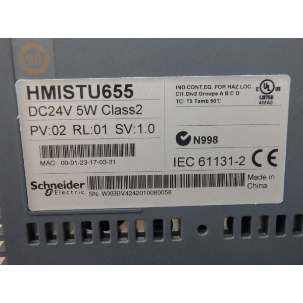 SCHNEIDER  HMISTU655