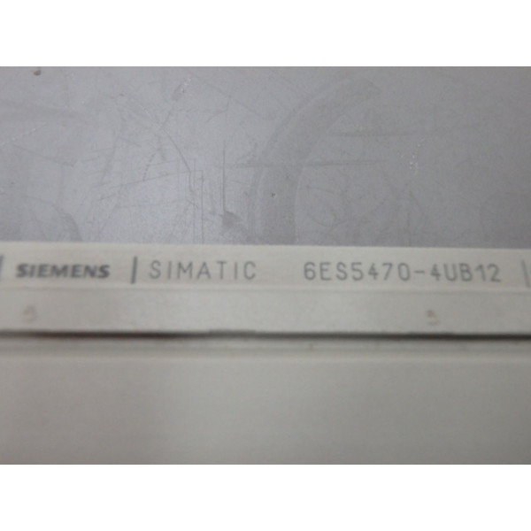 SIEMENS 6ES5470-4UB12