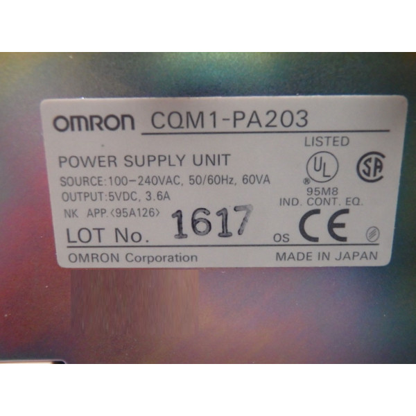 OMRON CQM1-PA203
