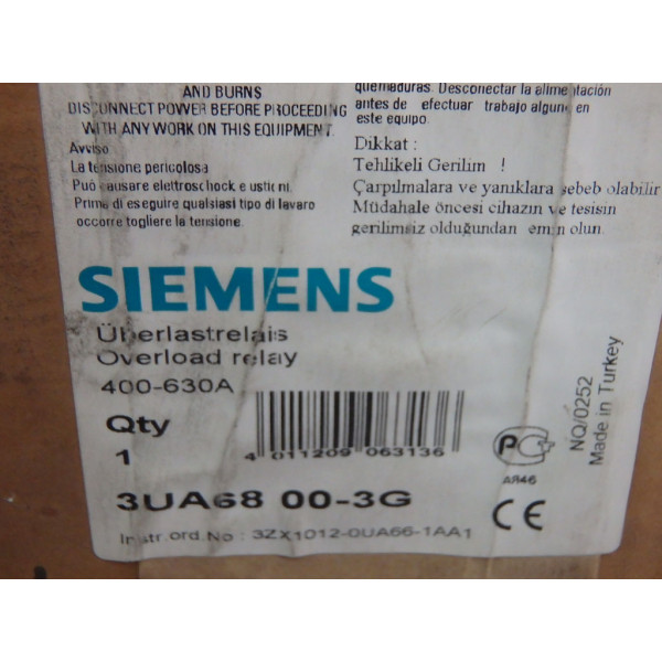 SIEMENS 3UA6800-3G