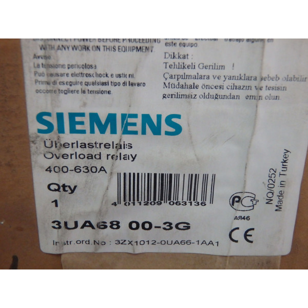 SIEMENS 3UA6800-3G