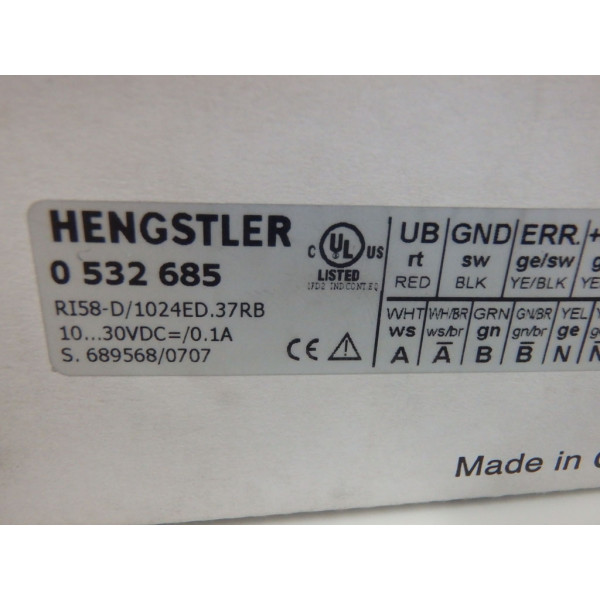 HENGSTLER 0532685