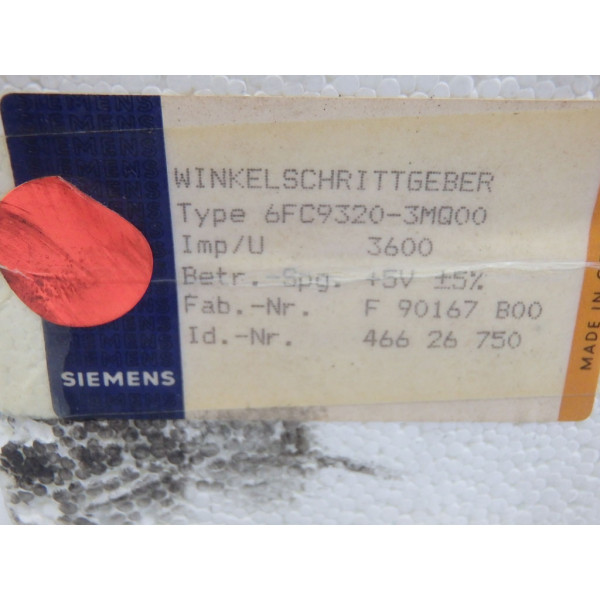 SIEMENS 6FC9320-3MQ00