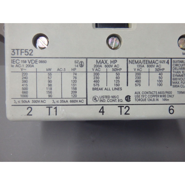 SIEMENS  3TY7522-0A