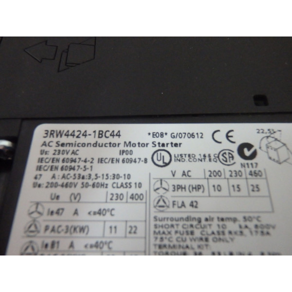 SIEMENS 3RW4424-1BC44