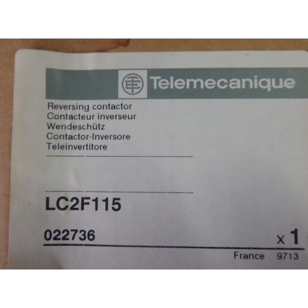 TÉLÉMÉCANIQUE  LC2F115