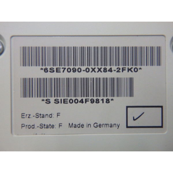 SIEMENS 6SE7090-0XX84-2FK0