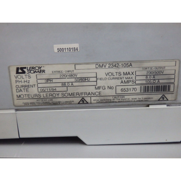 LEROY SOMER  DMV2342-105A