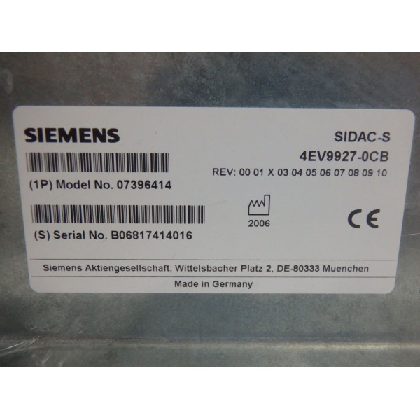 SIEMENS 4EV9927-0CB