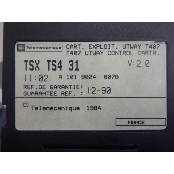 TÉLÉMÉCANIQUE  TSXTS431