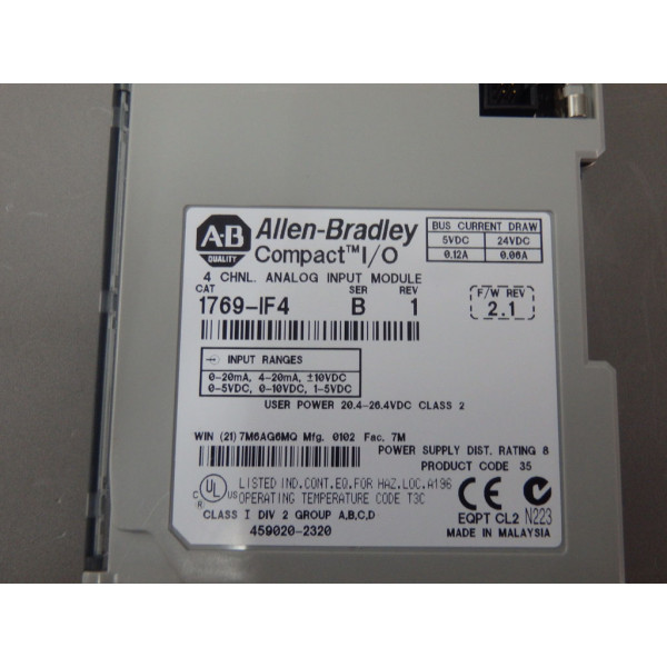 ALLEN-BRADLEY 1769-IF4