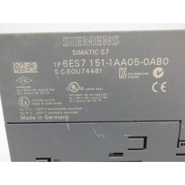 SIEMENS  6ES7151-1AA05-0AB0