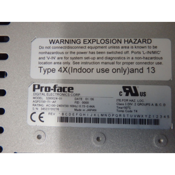 PROFACE AGP3750-T1-AF