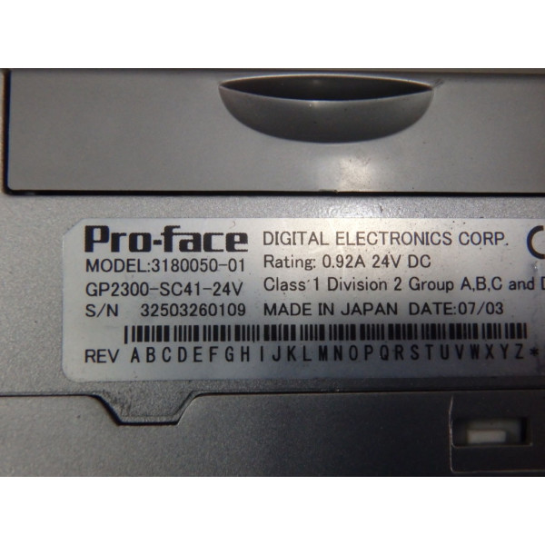 PROFACE GP2300-SC41-24V