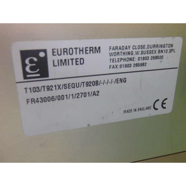 EUROTHERM T103/T921X/SEQU/T920B
