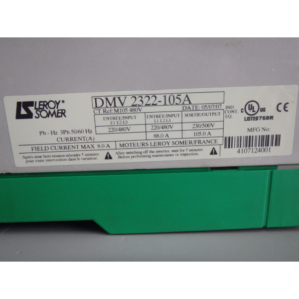 LEROY SOMER  DMV2322-105A