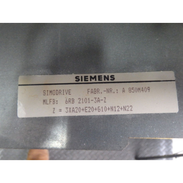 SIEMENS 6RB2101-3A