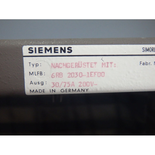 SIEMENS 6RB2030-1EF00