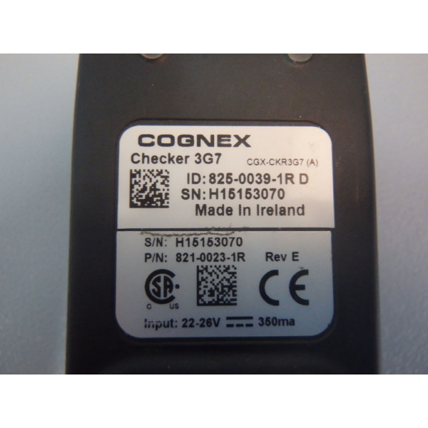 COGNEX CHECKER3G7