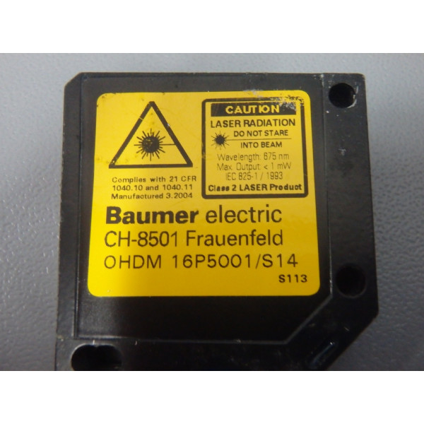 BAUMER ELECTRIC OHDM-16P5001/S14